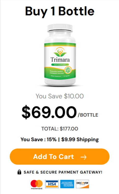  Trimara 1 bottle price